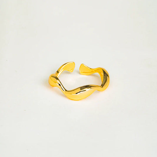 Ocean Wave Ring-Lydieannejewelry