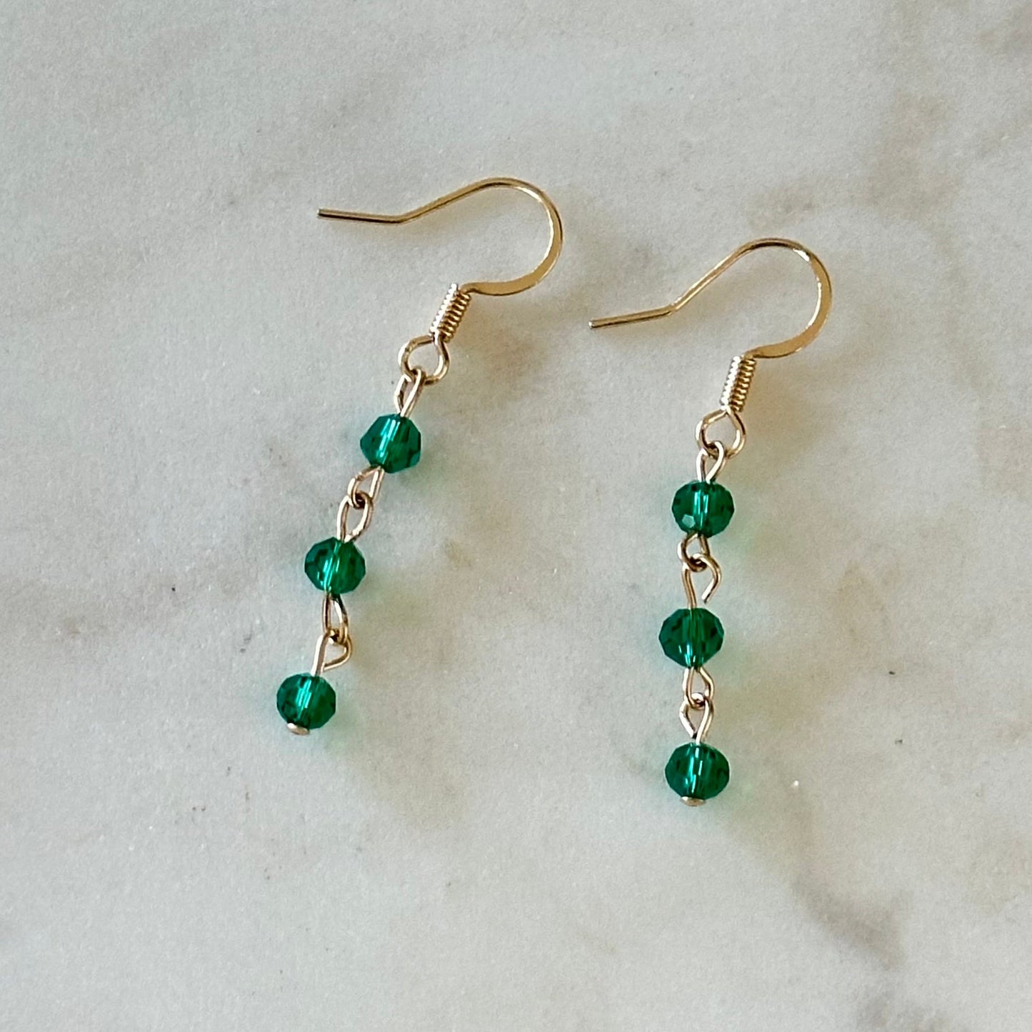 Caterina Dangle Earrings-Lydieannejewelry