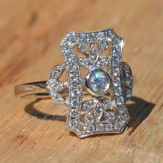 Vintage Royal Crest Ring-Lydieannejewelry