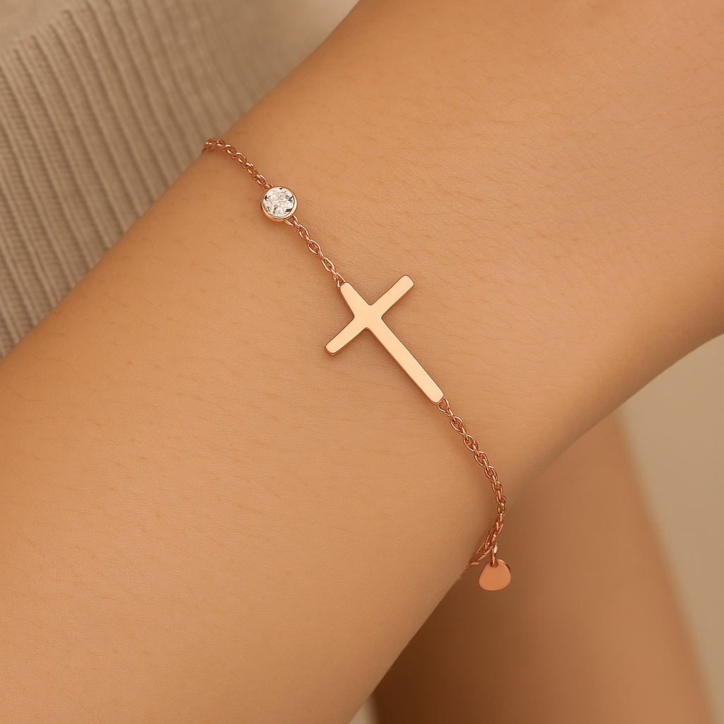 Rose Gold Spiritual Bracelet-Lydieannejewelry