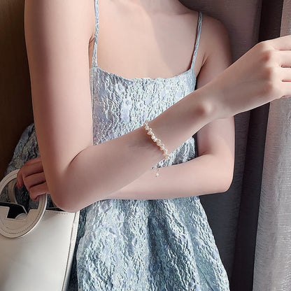 C��line Pearl Bracelet