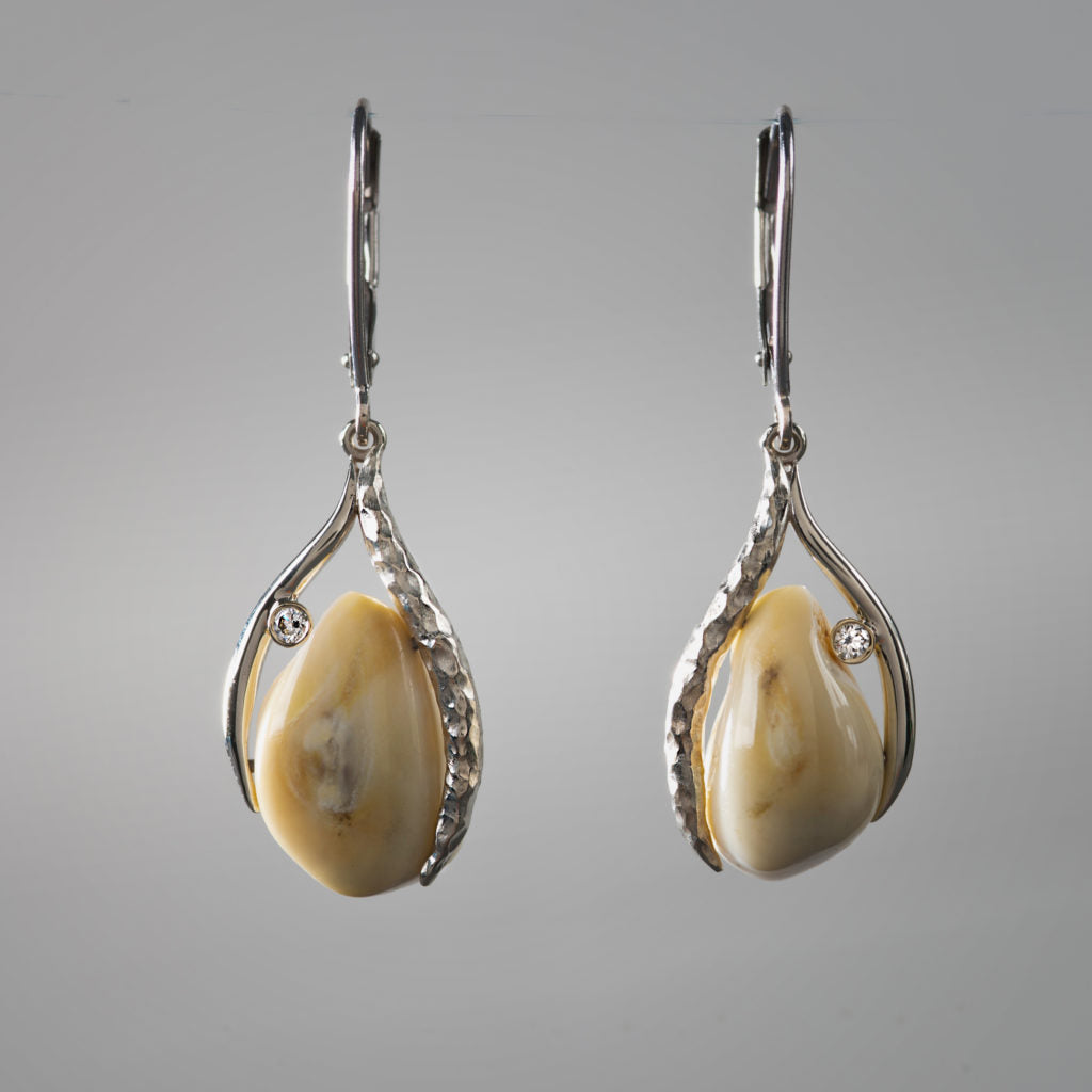 Vintage Nature Stone Bright Earrings-Lydieannejewelry