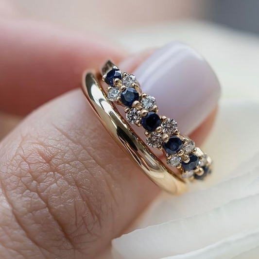 Vintage Zirconia Elegant Ring-Lydieannejewelry