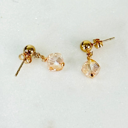 Liana Gold Dainty Drop Earrings-Lydieannejewelry