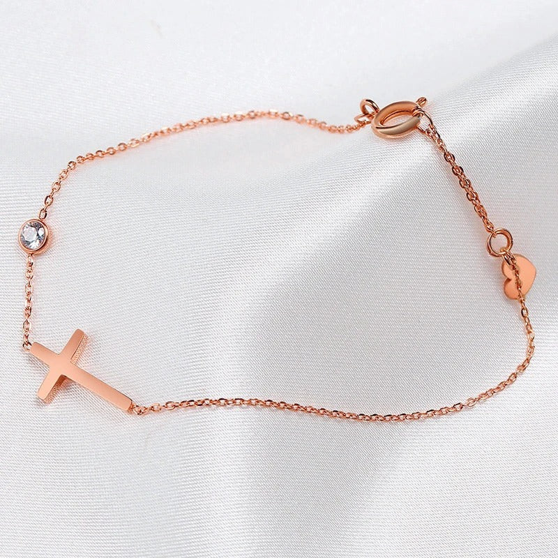 Rose Gold Spiritual Bracelet-Lydieannejewelry